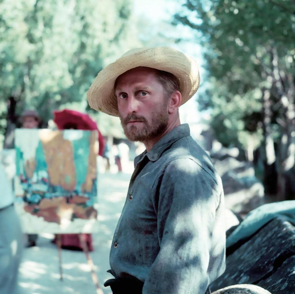 Kirk Douglas made for an intense Van Gogh in 1956's Lust for Life - Alamy