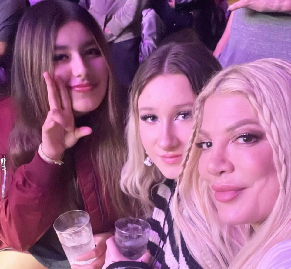 Tori Spelling Enjoys Cool 'Oldest Kiddos Playdate' at iHeartRadio ALTer EGO with Teens