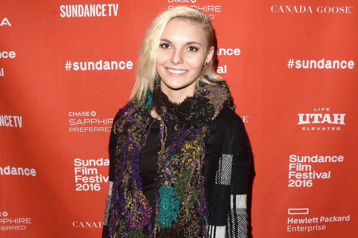 Daisy Coleman at the 'Audrie & Daisy' premiere during the 2016 Sundance Film Festival on 25 January 2016 in Park City, Utah: Matt Winkelmeyer/Getty Images for Sundance Film Festival