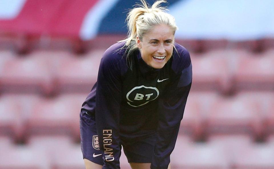 Steph Houghton of England reacts at St Mary's Stadium - GETTY IMAGES