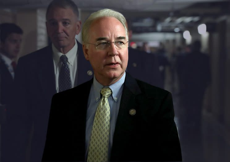 Tom Price (R-GA) (R) (Photo by Alex Wong/Getty Images)
