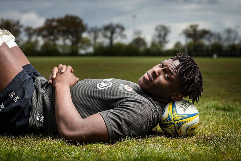 Maro Itoje: David Levene: Eyevine