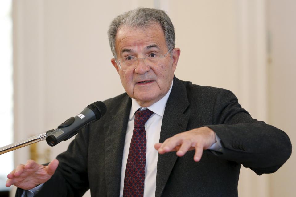 Former Italian prime minister, Romano Prodi (Credit: Reuters/Maxim Zmeyev)