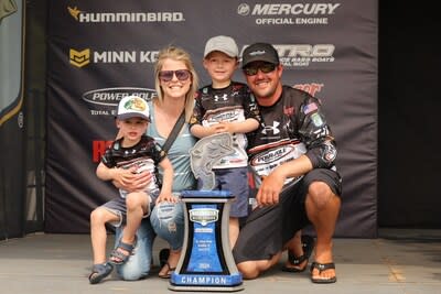 Canada's Cory Johnston wins the MAXAM Tire Bassmaster Elite at St. Johns River with a four-day total of 93 pounds, 6 ounces.