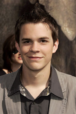 Johnny Simmons at the world premiere of Universal Pictures' Evan Almighty