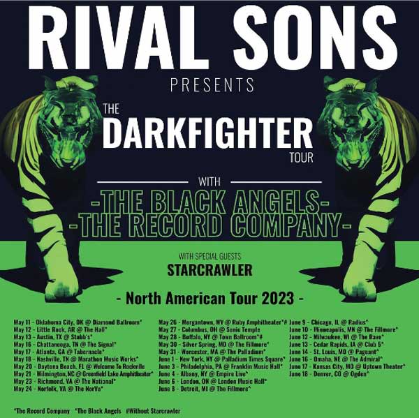 Rival Sons tour poster