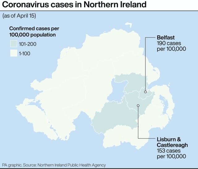 HEALTH Coronavirus Ulster