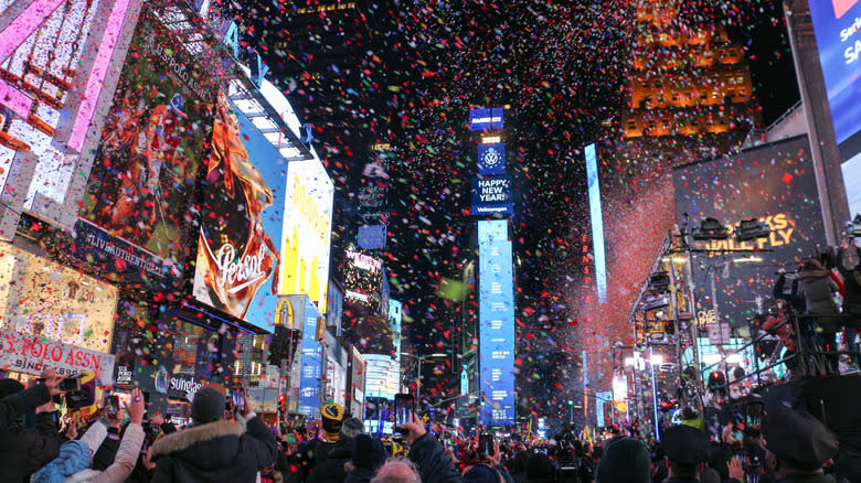 Times Square New Year's celebration