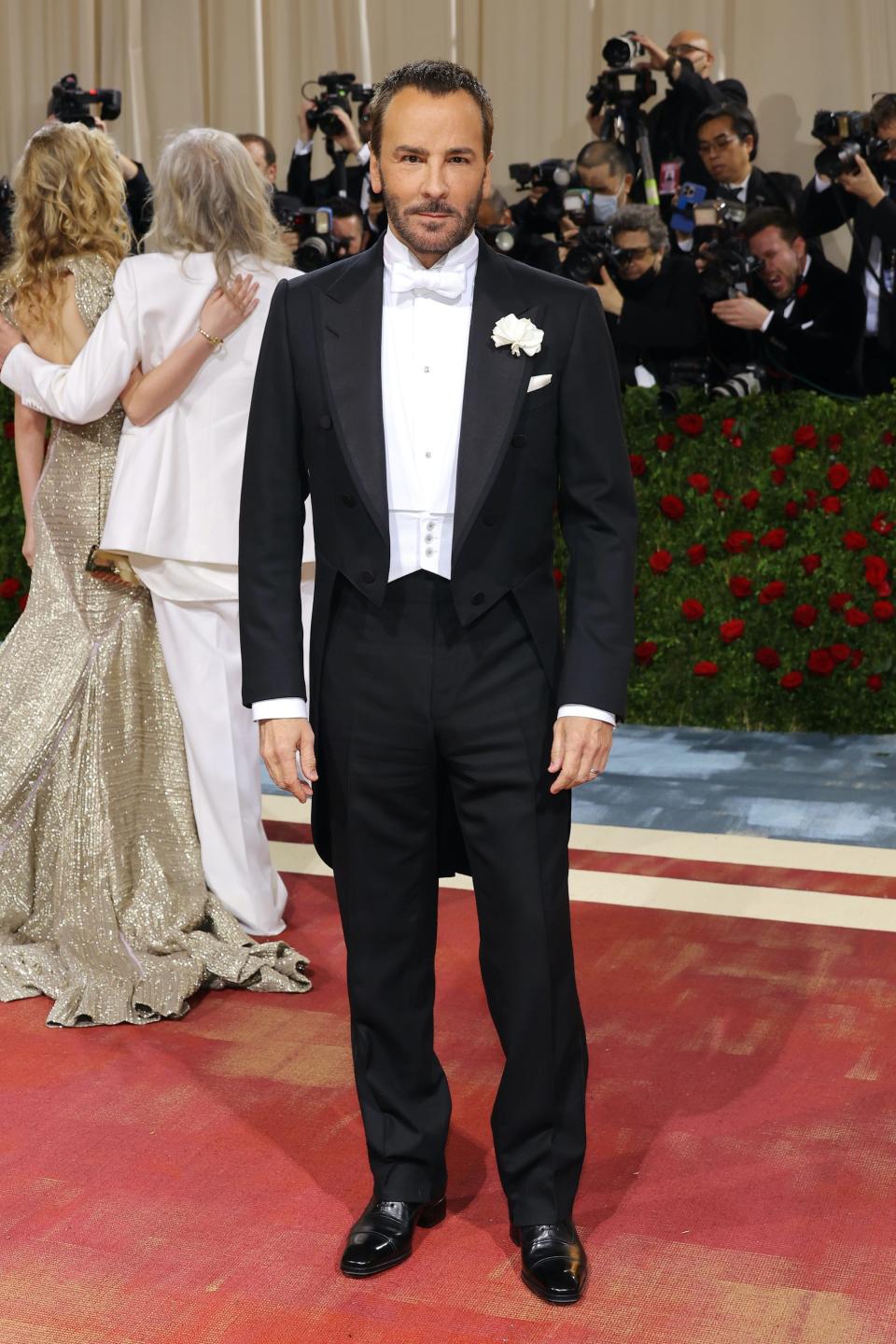 Tom Ford attends the 2022 Met Gala.