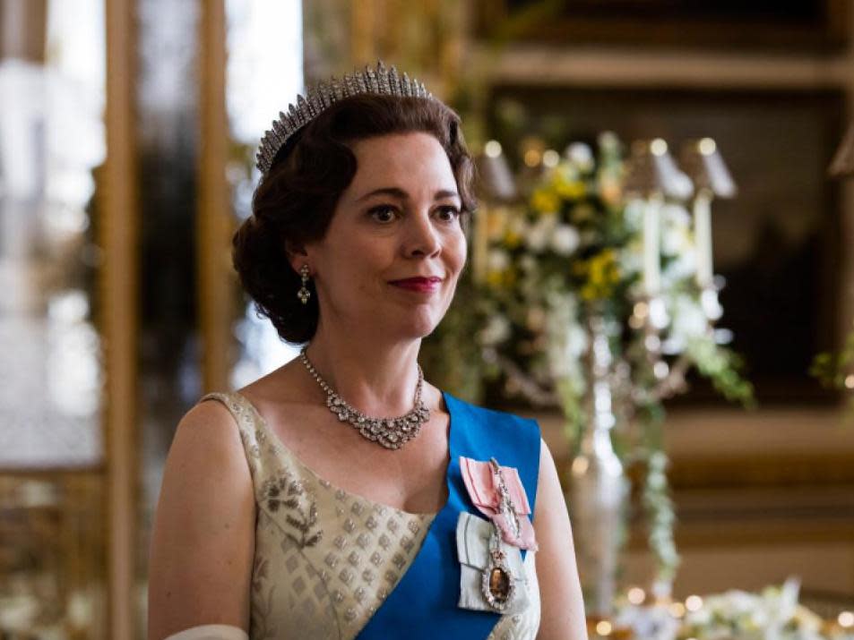 Succession: Olivia Colman takes over from Claire Foy as the Queen in the new series: Sophie Mutevelian/Netflix