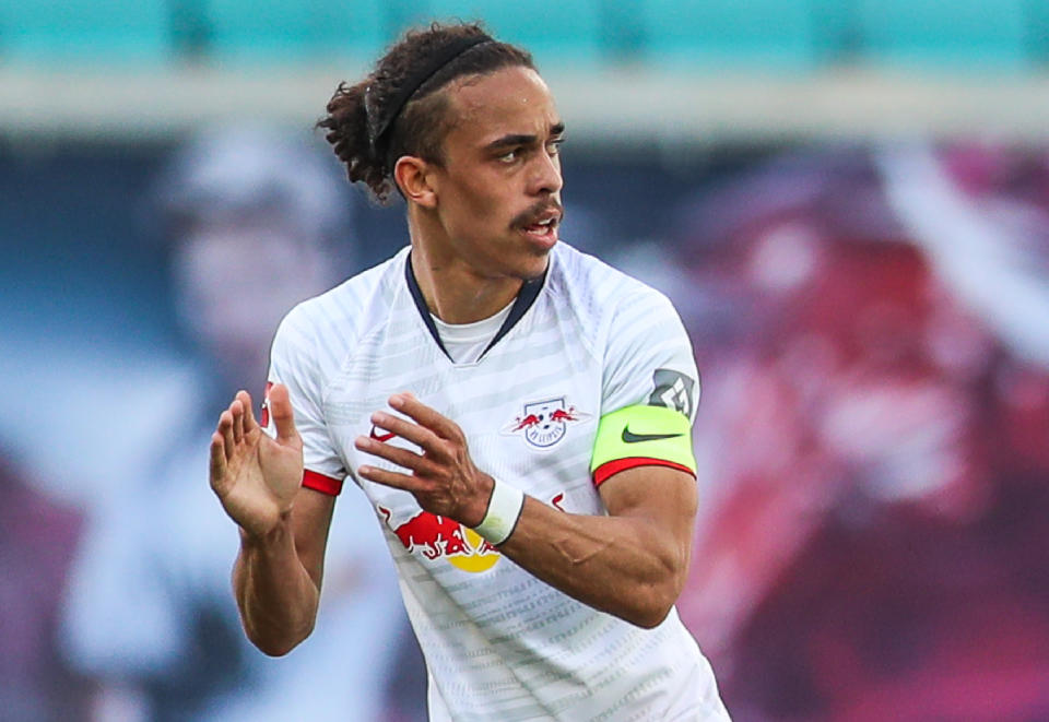 Yussuf Poulsen and RB Leipzig are looking to bounce back. (Photo by Jan Woitas/Pool via Getty Images)