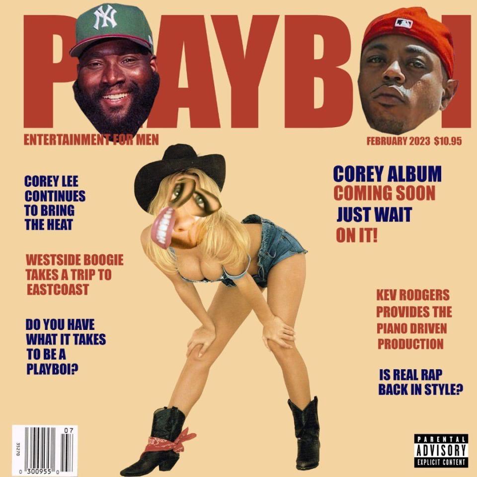 Corey Lee and Westside Boogie “Playboi” cover art