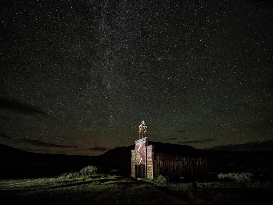 Abandoned real-life ghost town