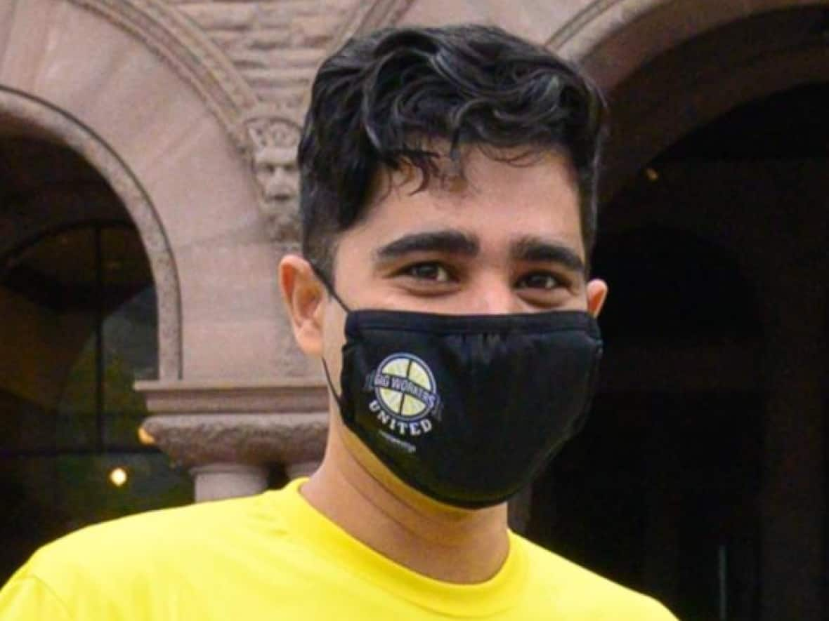 Saurabh Sharma, 28, went to Gig Workers United for help after Uber clawed back $200 of his earnings in the summer of 2021. (Submitted by Saurabh Sharma - image credit)