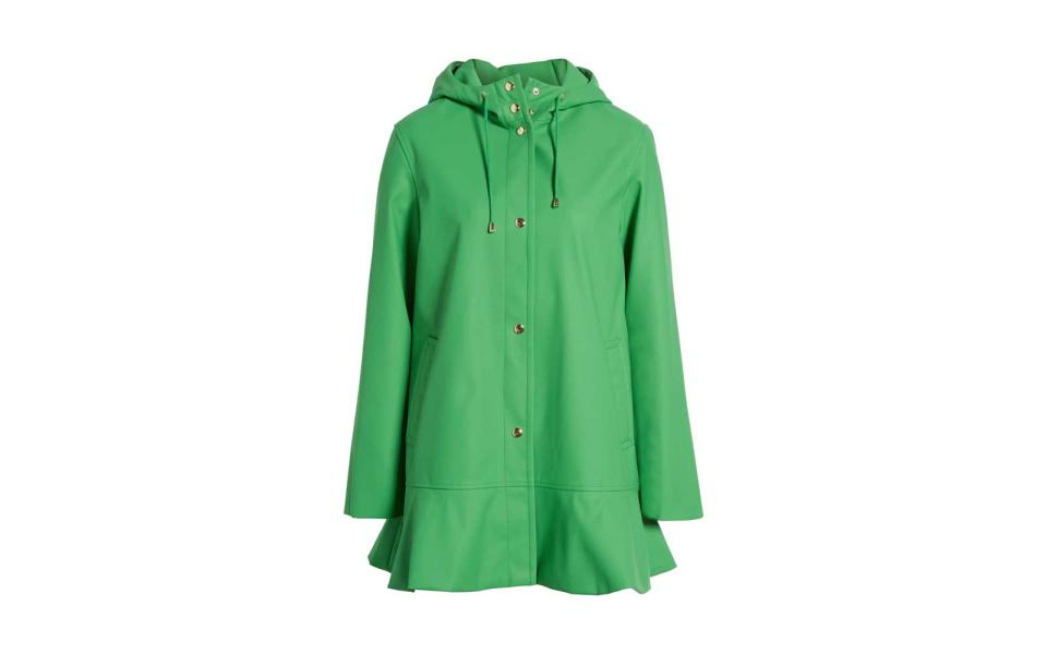 Kate Spade New York Peplum Raincoat