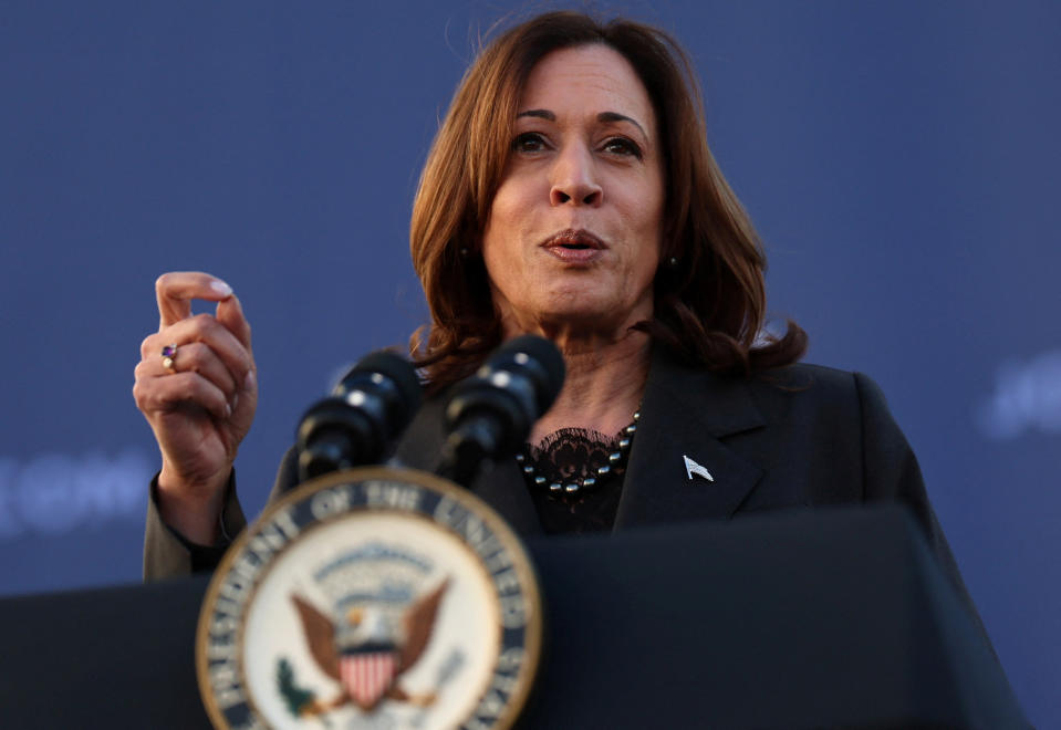 US-Vizepräsidentin Kamala Harris. (Bild: Reuters)