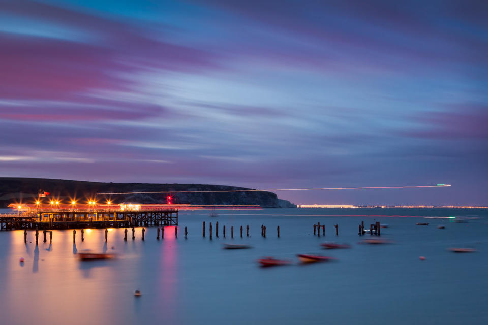 Twilight, Swanage Bay