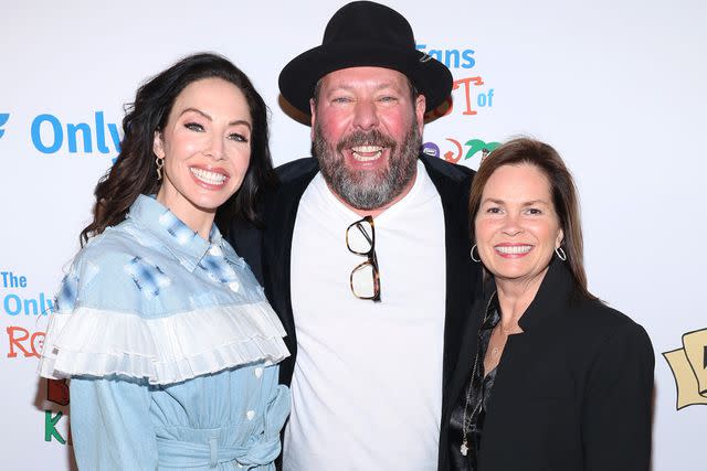 <p>Phillip Faraone/Getty</p> Whitney Cummings, Bert Kreischer and LeeAnn Kreischer attend the premiere of Whitney presents The OnlyFans Roast of Bert Kreischer on March 29, 2023 in West Hollywood, California.