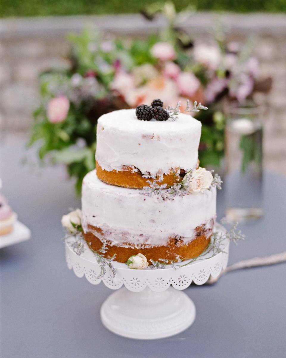 Semi-Naked Wedding Cake