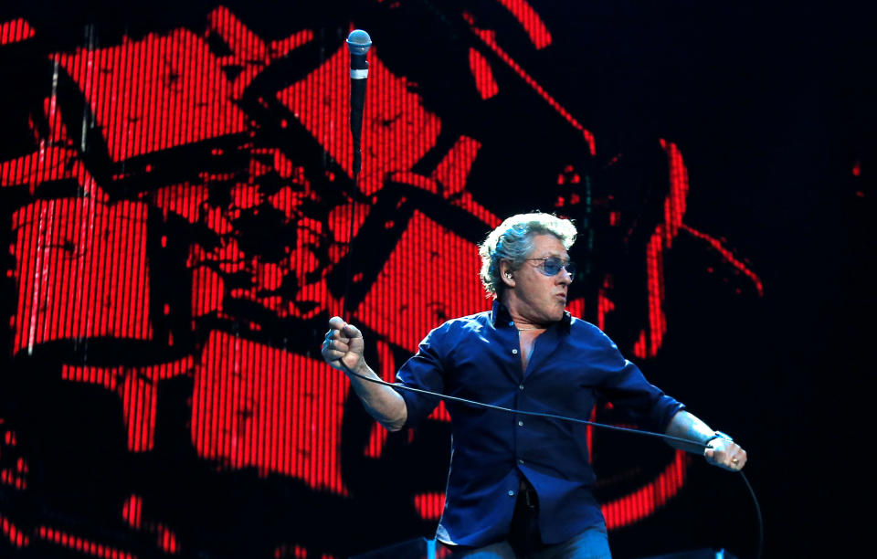 Roger Daltrey of The Who performs at Desert Trip music festival at Empire Polo Club in Indio, California U.S., October 9, 2016.   REUTERS/Mario Anzuoni