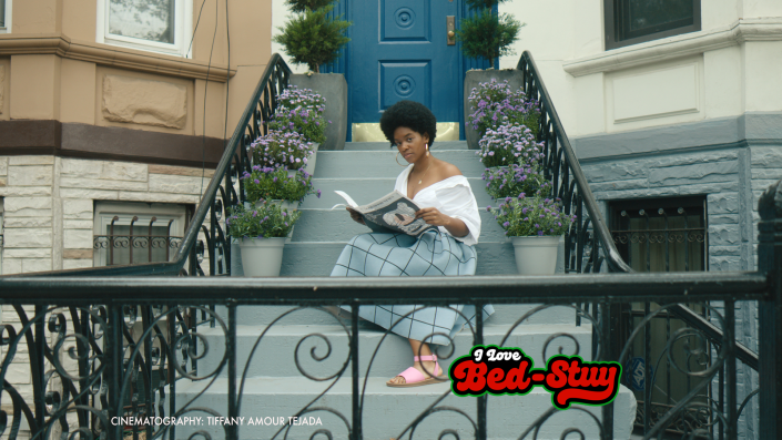 Main Character Ole played by Sabrina Cierra Robinson. (Courtesy of I Love Bed-Stuy Film).