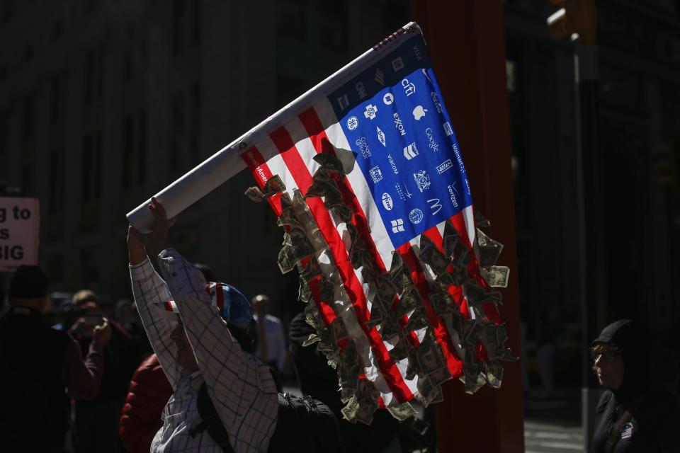 Occupy Wall Street activists mark 2nd anniversary