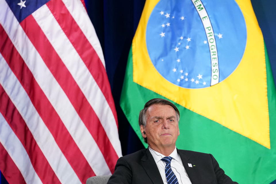 巴西總統波索納洛（Jair Bolsonaro）2022年6月出席第九屆美洲峰會。圖片來源：REUTERS