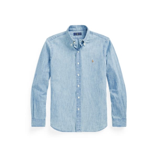 <p><a href="https://go.redirectingat.com?id=74968X1596630&url=https%3A%2F%2Fwww.ralphlauren.com%2Fmen-clothing-button-down-shirts%2Fclassic-fit-chambray-shirt%2F279038.html&sref=https%3A%2F%2Fwww.menshealth.com%2Fstyle%2Fg38759218%2Fbest-dress-shirts-for-men%2F" rel="nofollow noopener" target="_blank" data-ylk="slk:Shop Now;elm:context_link;itc:0;sec:content-canvas" class="link ">Shop Now</a></p><p>Classic Fit Chambray Shirt</p><p>ralphlauren.com</p><p>$98.50</p>