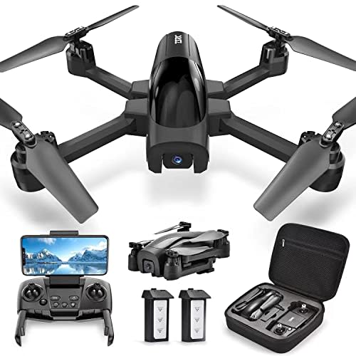 TENSSENX GPS Drone with 4K Camera for Adults, TSRC A6 Foldable RC Quadcopter with Auto Return,…