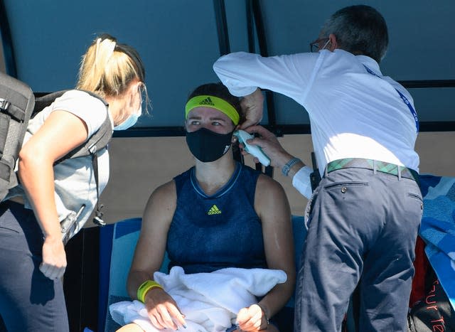 A medical time-out was the catalyst for Karolina Muchova to turn around her quarter-final tie against Ashleigh Barty