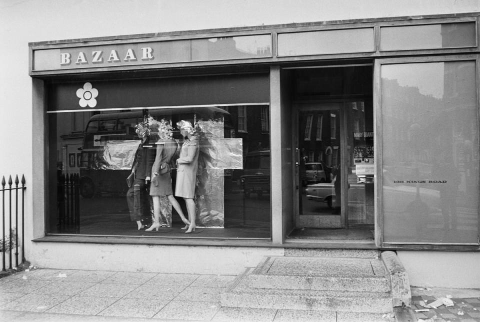 Quant’s clothes shop, Bazaar, on King’s Road, Chelsea (Getty)