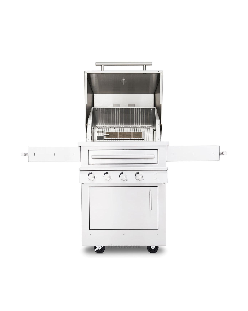 28" Hybrid Fire Freestanding Grill