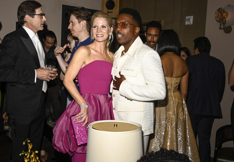 Kelli O’Hara and Leslie Odom Jr.