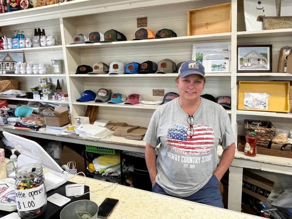 Newby Country Store owner Ashley Hatton