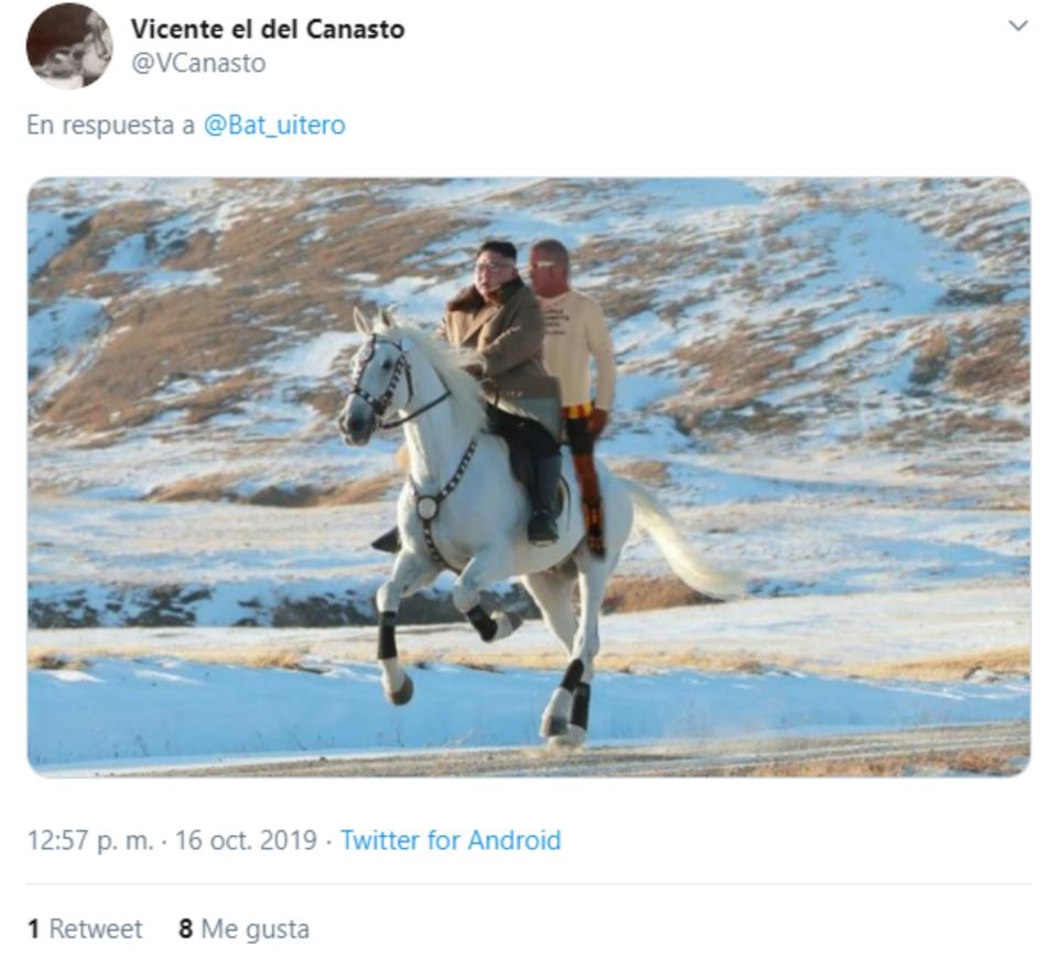 Corea del Norte publica unas fotos de Kim Jong-un a caballo y la red se llena de memes