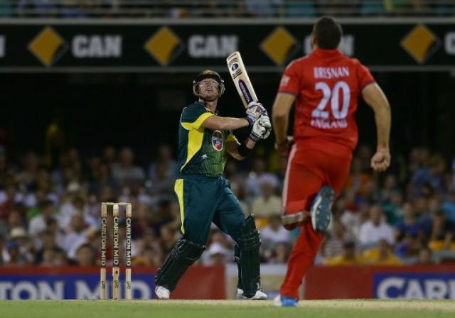 George Bailey bowled for a duck in final innings for Tasmania