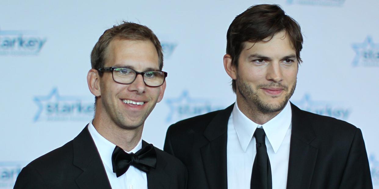 Ashton and Michael Kutcher 