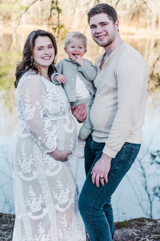 <p>Mandy Daniel Photography</p> Matthew and Breana Dell with son Dallas