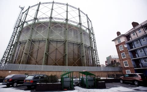 gas storage tank - Credit: Bloomberg