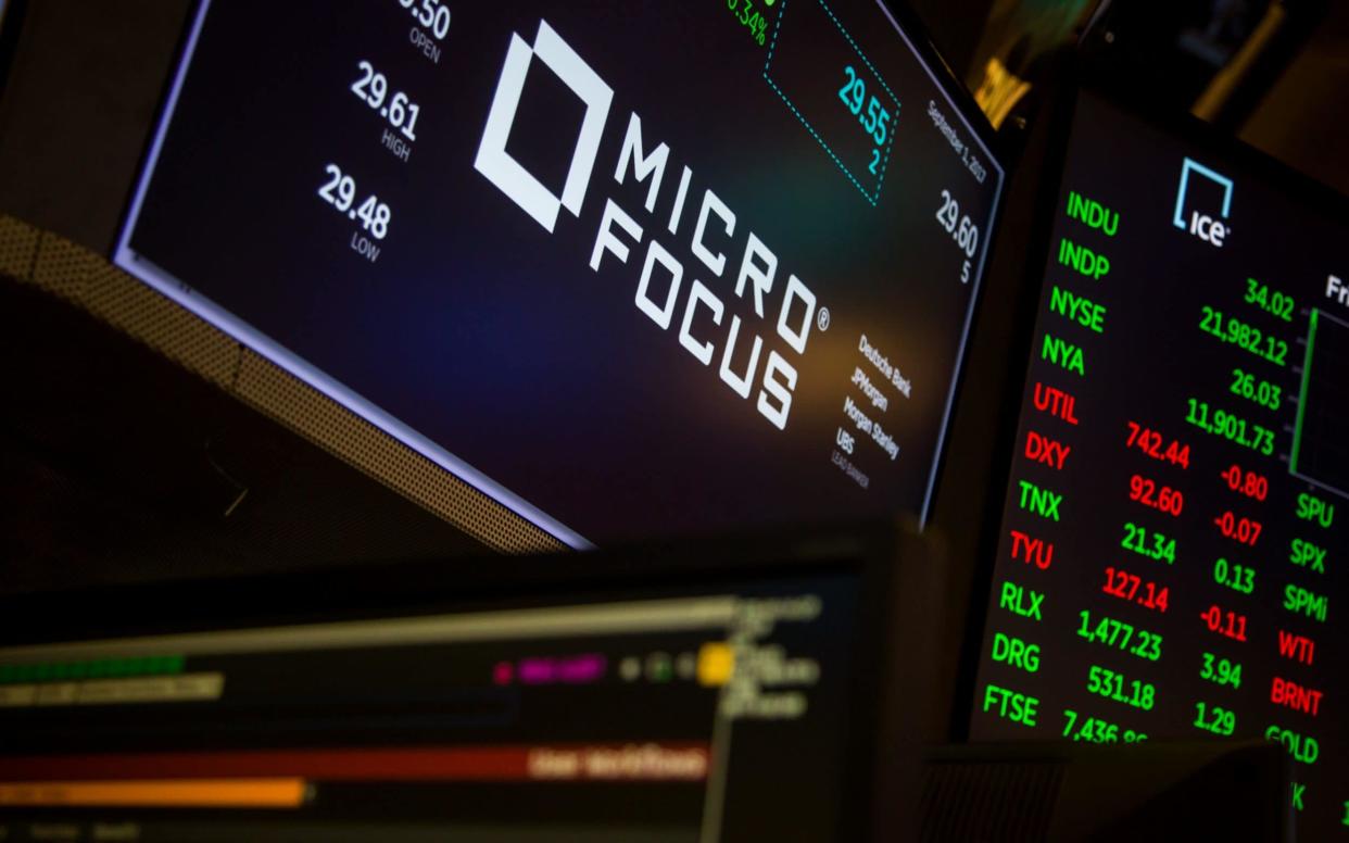 Micro Focus has endured a difficult 12 months as it bedded in thousands of new employees - Bloomberg