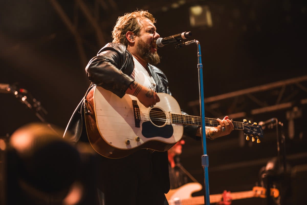 Nathaniel Rateliff performs at Black Deer festival 2023 (Lindsay Melbourne)