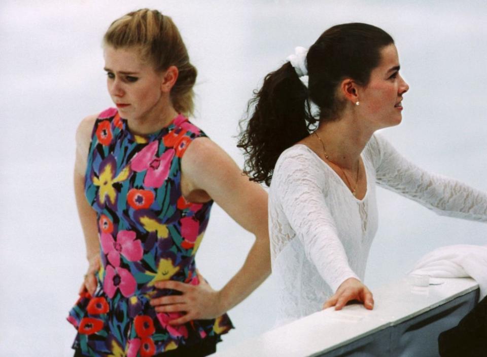 <p>It didn't take long for the mysterious attacker of figure skater Nancy Kerrigan to be <a href="https://www.history.com/this-day-in-history/skater-nancy-kerrigan-attacked" rel="nofollow noopener" target="_blank" data-ylk="slk:connected to the ex-husband of fellow American skater Tonya Harding;elm:context_link;itc:0;sec:content-canvas" class="link ">connected to the ex-husband of fellow American skater Tonya Harding</a>. The incident is so historic that it became the subject of the film <em>I, Tonya</em>.</p>