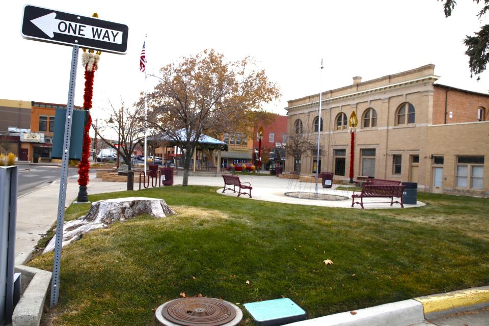 The city of Farmington has received a $50,000 grant from the state to plan improvements to Orchard Plaza, the park on the north side of Main Street at Orchard Avenue in the heart of downtown.