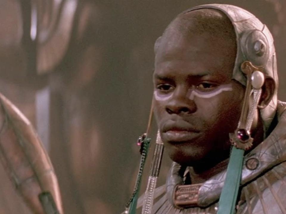 Djimon Hounsou in "Stargate."