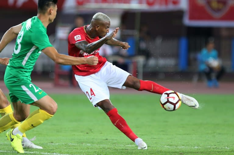 Anderson Talisca has plundered 11 goals in eight games since joining Guangzhou Evergrande in the Chinese Super League