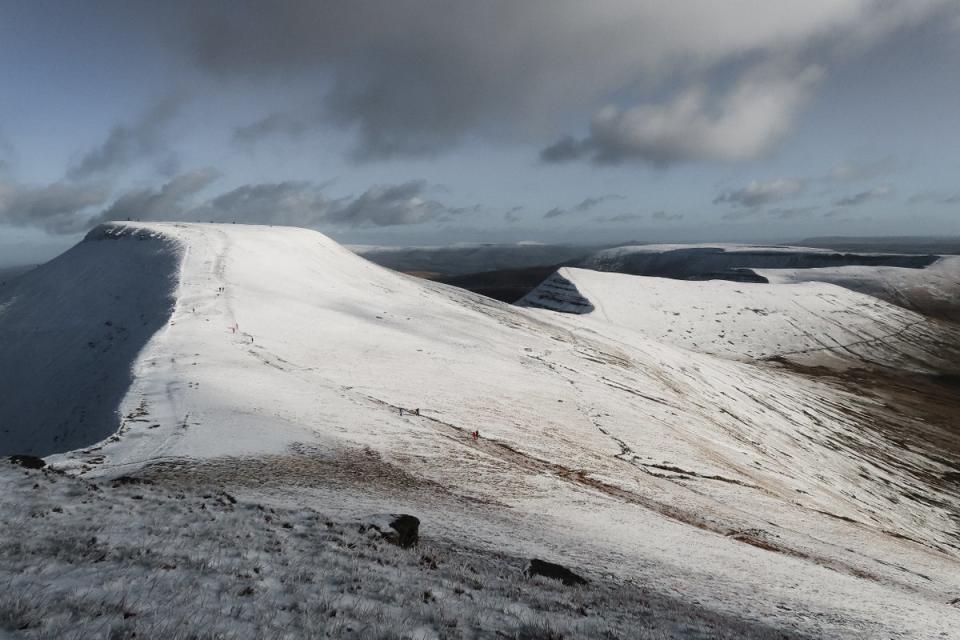 Pen-Y-Fan in the  Brecon Beacons National Park (The Travel Project)