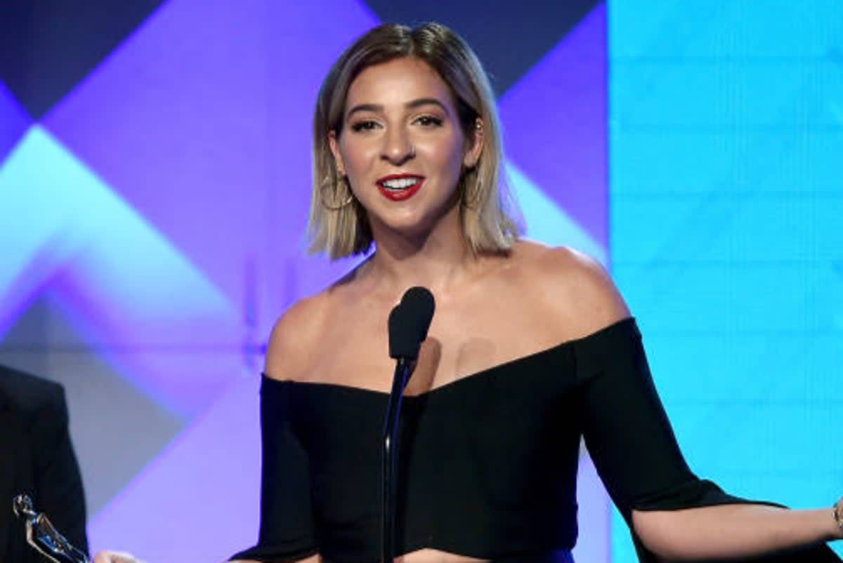 Gabbie Hanna has fans concerned after she shared 100 videos on TikTok (Getty Images for Streamy Awards)