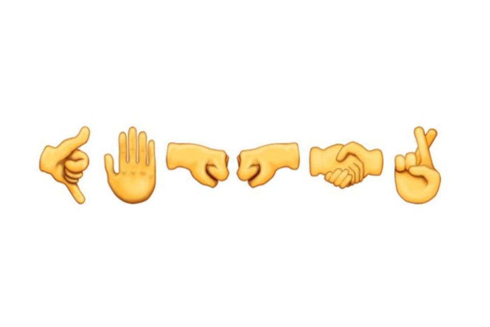 You can now fist bump without having to use the punch emoji (Joshua M Jones)