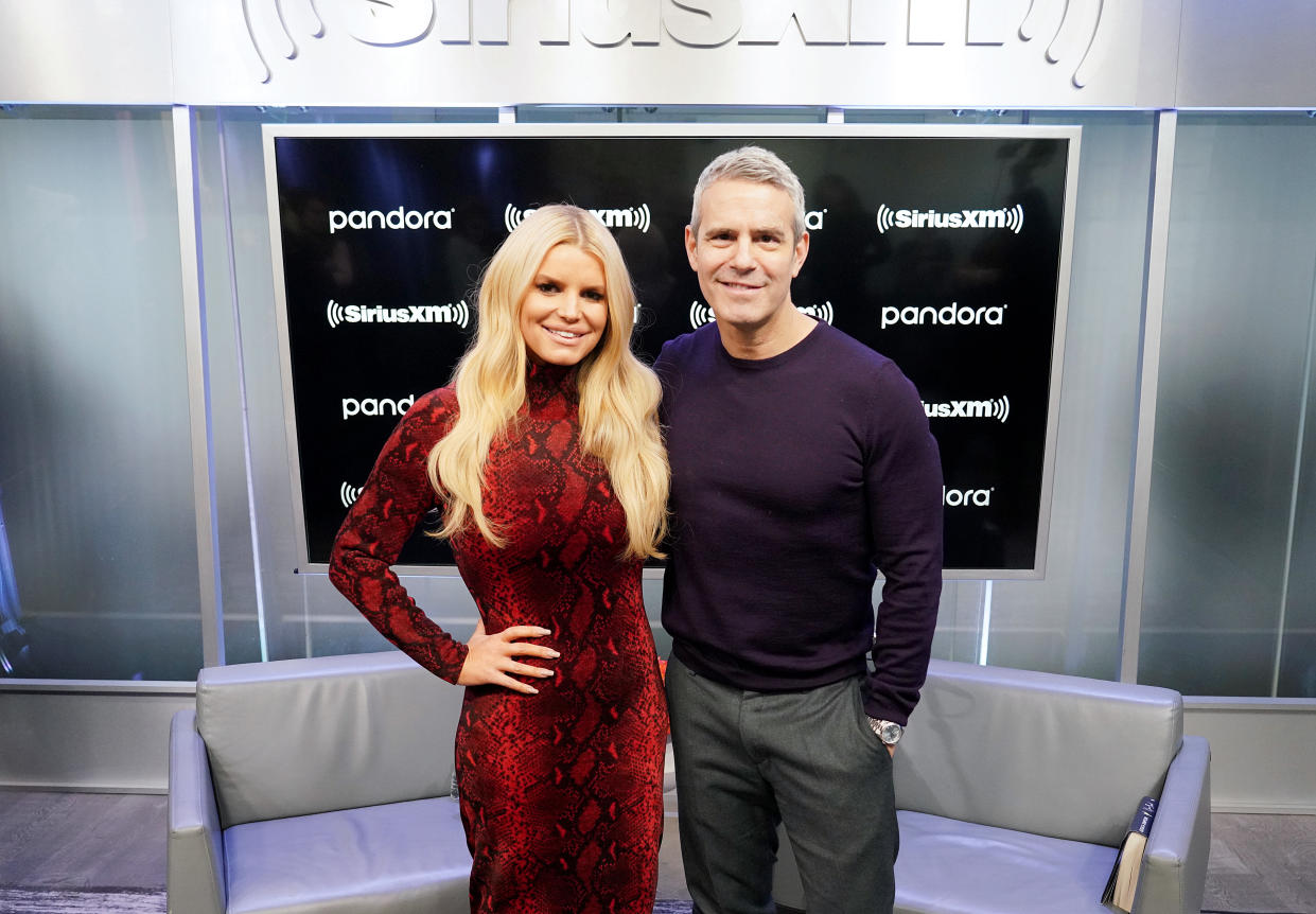 Jessica Simpson told Andy Cohen that ex-husband Nick Lachey and his wife Vanessa didn't send her a gift. (Photo: Cindy Ord/Getty Images for SiriusXM)