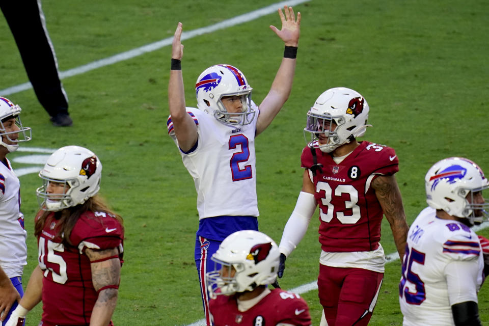 Buffalo Bills kicker Tyler Bass